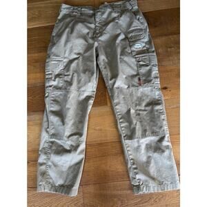 Rasco Flame Resistant FR Khaki Cargo Pants CAT 2 Workwear Men's Size 40X32